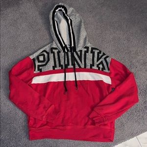 hoodie from pink